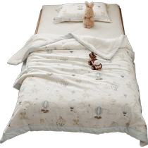 Bamboo cotton baby summer cooling quilt cool feeling baby quilt pure cotton summer thin all-season universal newborn baby quilt