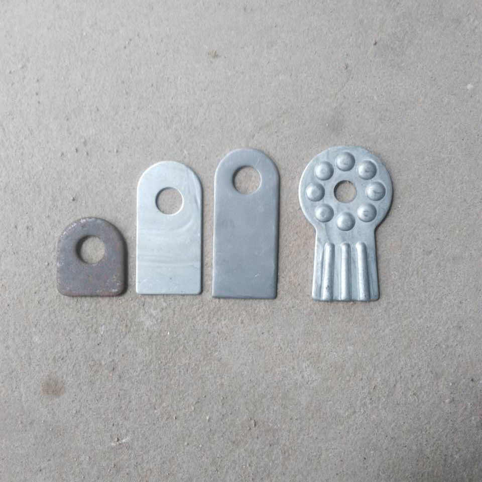 Iron Fence Accessories Iron ear iron sheet of iron window steel fixed ear - leather guardrail