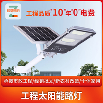Direct selling new rural solar street light led household waterproof garden light integrated solar lift arm street light head