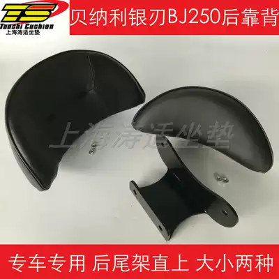 Qianjiang Locomotive Backrest Silver Blade BJ250T-8 Rear Backrest Modification Straight Backrest Without Distortion Installation