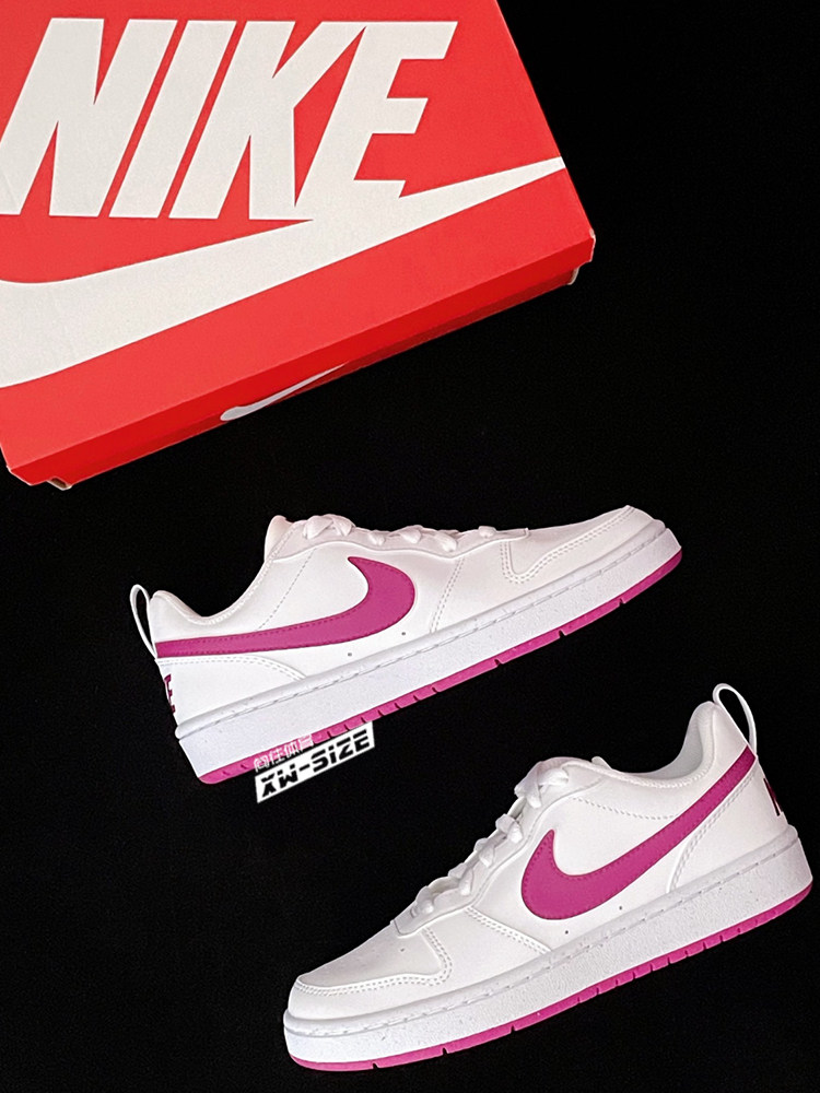 обувь на тонкой подошве ( для скейтборда ) 向往体育nike耐克court新款春夏女子小dunk小空军板鞋 hv1804-121
