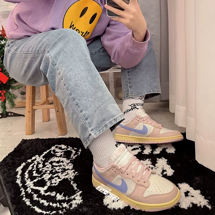 Yearning for sports Nike/Nike Dunk Low Lingna Belle Plel Classic Casual Sweater Shoes DD1503-601