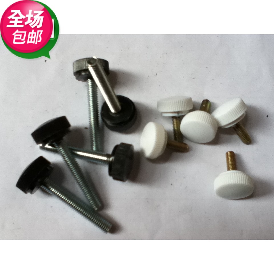 Wholesale hand screw small knob straight handle round head round handle M3 M4 M5 M6 spot