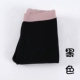 Quần legging nữ mặc mùa thu đông mới cotton cao eo cạp quần hoang dã size lớn màu đen quần lọt khe chín quần quần áo nữ mùa hè đẹp