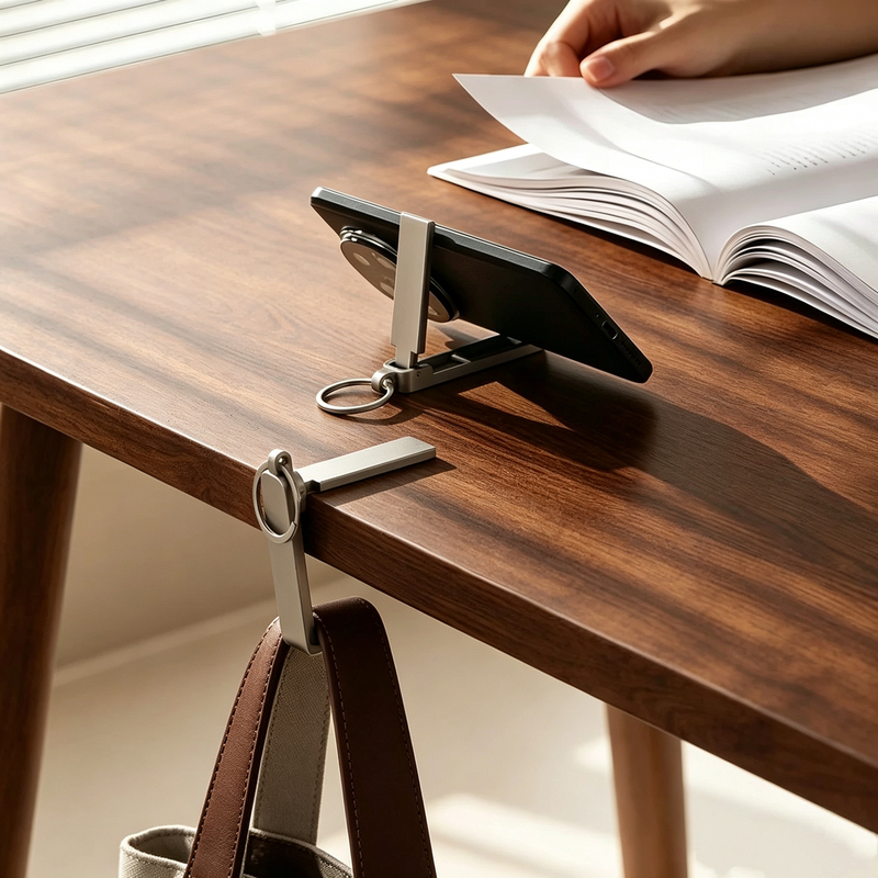 Foldable Portable Backpack Hook, Portable Keychain, Lazy Phone Holder, Desk and Office Desk Multifunctional Bag Hook Foldable Portable Backpack Hook, Portable Keychain, Lazy Phone Holder, Desk and Office Desk Multifunctional Bag Hook