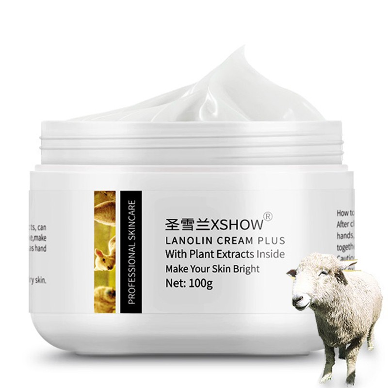 Sheep Oil Face Cream Skin-care Cream Water Moisturizing Nourishes Rubbing Face Cream Men And Women Skin Care Products Autumn Winter Rubbing oil-Taobao