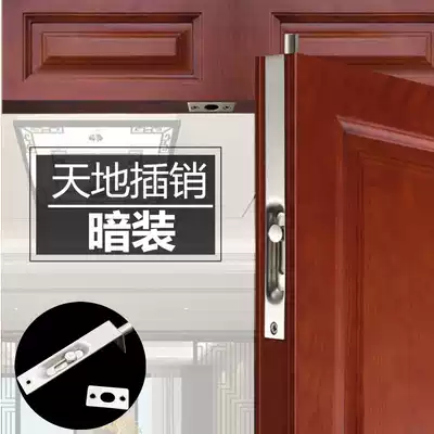 Stainless steel door down world an cha xiao picture door an cha xiao anti-theft door mortise lock door latch