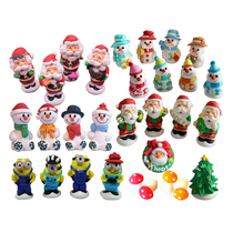 Christmas cake decorations sugar people swing pieces Santa pines Pine Mushrooms Paparazzi Candy Man Candy Paparazzi