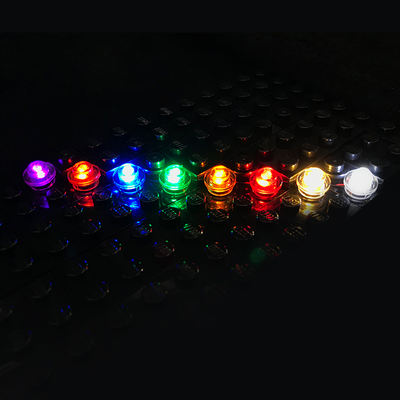 Domestic building block lighting fixtures, DIY parts, seven-color self-flashing lights, granular light beads, LED lighting fixtures and matching lighting