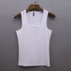 Mùa hè Hàn Quốc cotton co giãn chặt chẽ vest vest nam tự canh vest vest thanh niên rắn màu áo gym