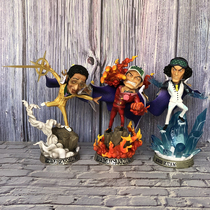 The sea thief Wang GK Navy three major to send friends with the limited pendulum of the model statue of the Yellow Apes Red Pheasant