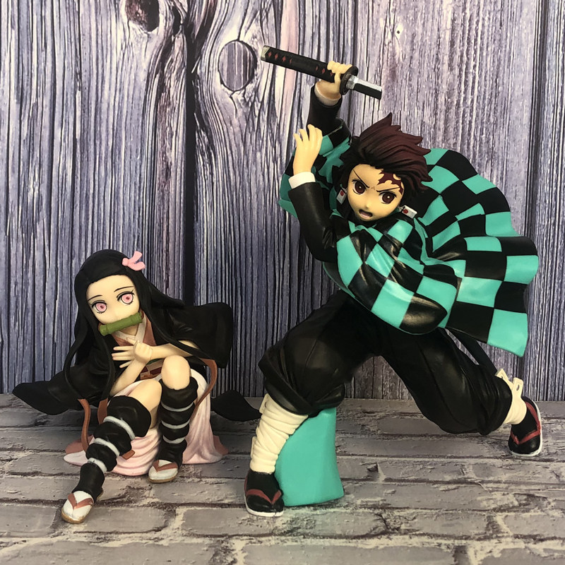 Demon Slayer's Blade Model Surroundings A Appreciation Kitchen Door Tanjiro B Appreciation Kitchen Door Nezuko Doll Birthday Gift