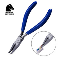Micro electronic pliers special-shaped pliers oblique nose pliers HA-D04 Japanese horse brand 120mm