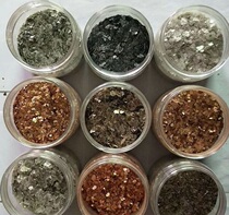 Paint composite rock sheet Stone paint artificial film natural mica light-emitting sheet 500g