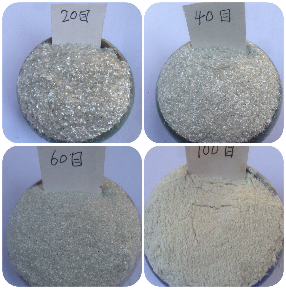 Cosmetic grade 5000 mesh ultra-fine mica powder High quality mica stone fragments Pearlescent muscovite powder 500 g