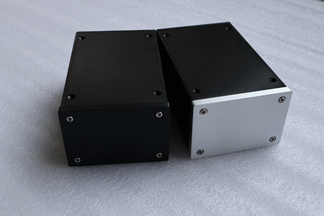 All aluminum fine and compact amplifier DIY chassis A0609 full blank small chassis