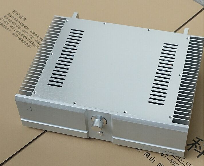 All-aluminum alloy 4312 All-silver combined amplifier Class A rear stage Class A combined amplifier chassis