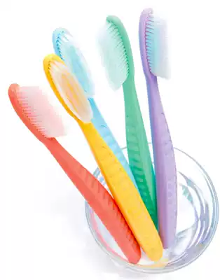 Large toothbrush head brushing is particularly comfortable Korean imported King hit 688 toothbrush ultra-fine soft hair household adult toothbrush