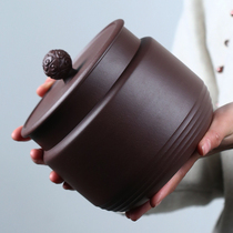 Zheng Zong 1kg Chinese tea cans Yixing raw mine purple sand tea cans small household Puer wake tea cans sealed