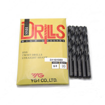 South Korea imported Y-G straight shank twist drill bit 3 1 3 5 4 4 5 5 drill nozzle drilling machine drill bit