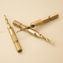 Hexagon handle composite tap drilling and tapping integrated pistol drill quick change spiral tap M3 4 5 6 8 10