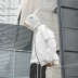 LMTNZD mùa đông Áo khoác trắng Hàn Quốc đôi nam rộng rãi Quần áo cotton dày oversize giản dị áo khoác uniqlo Trang phục Couple