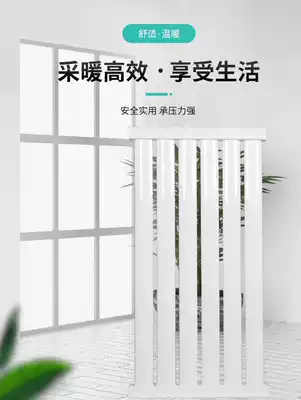 Vertical steel radiator Household copper and aluminum composite heater Horizontal centralized heating Wall-mounted living room radiator