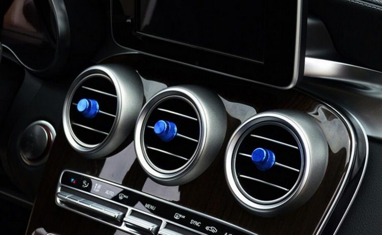 Suitable for Mercedes-Benz GLC new C-class air conditioner outlet knob cover C200 C180L GLC200 red