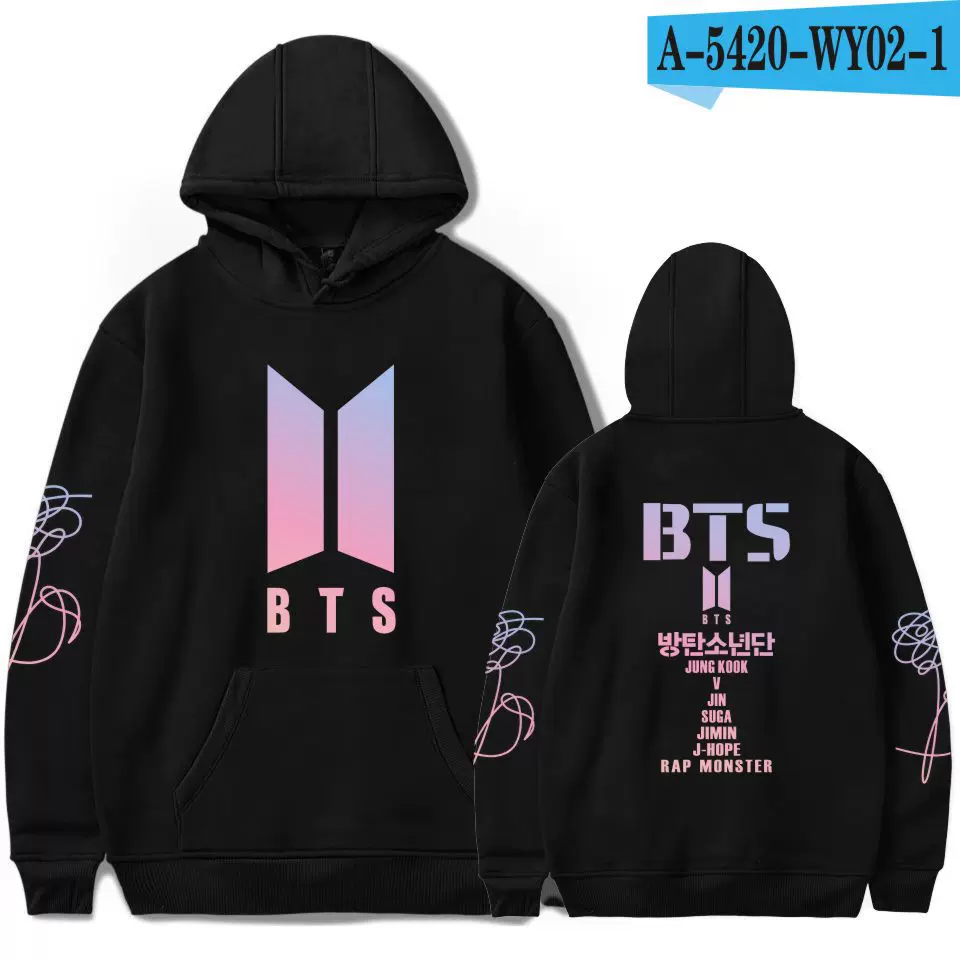 BTS LOVE Yourself альбомы и та же толстовка с капюшоном в одном типе [поддержка кастомизации]