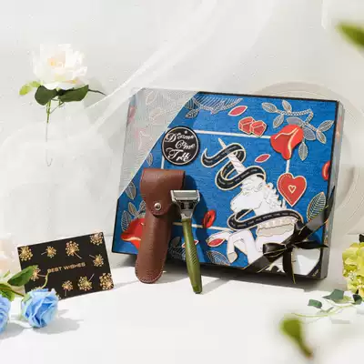 Gift box with hand gift box INS exquisite boys packaging box high-end empty box