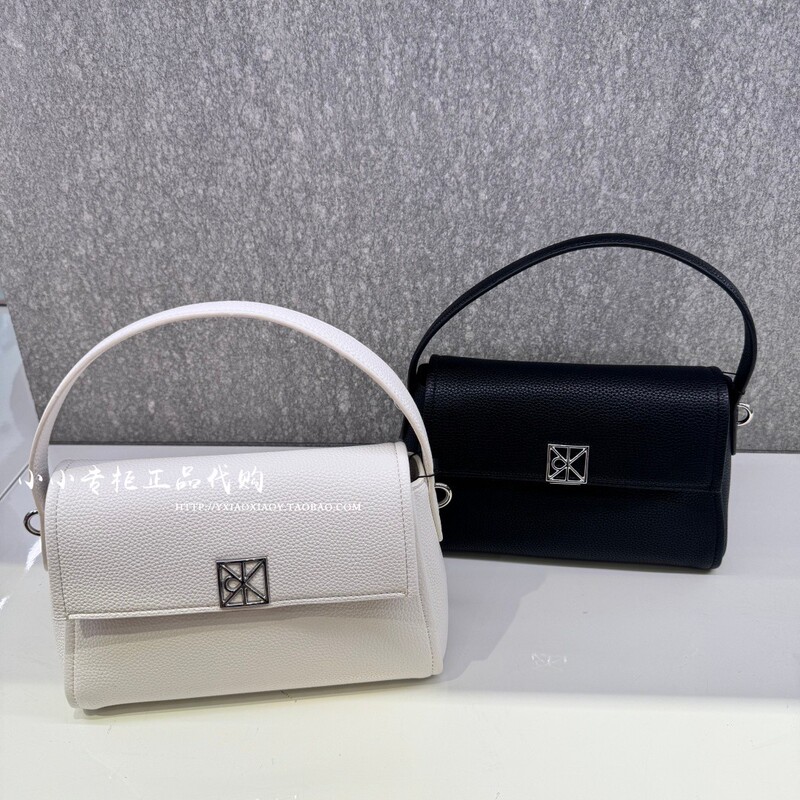 Ck Jeans Genuine Product from the Store, 2026 Spring/Summer Women's Monogram Letter Handbag, Shoulder Bag, Crossbody Bag 4F3425G