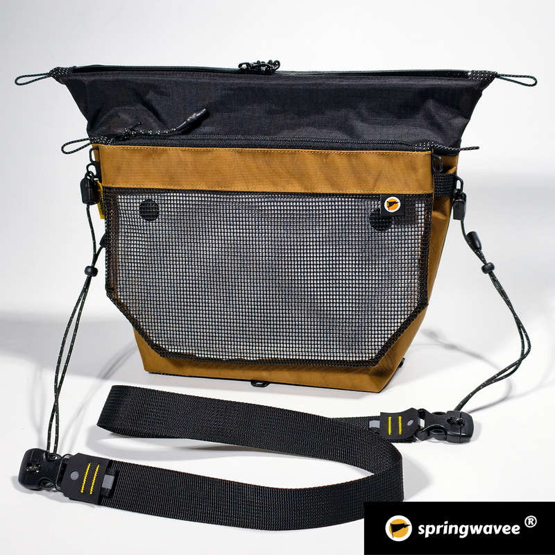 Outdoor Lightweight Camping and Hiking Crossbody Bag, Mother-Child Bag, X-Pac Material, Related Tarpment Bird Bag