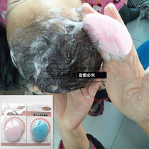 Baby hair brush baby head cleaning brush baby head massage wash wash wash bath towel wash silicone brush silicone brush
