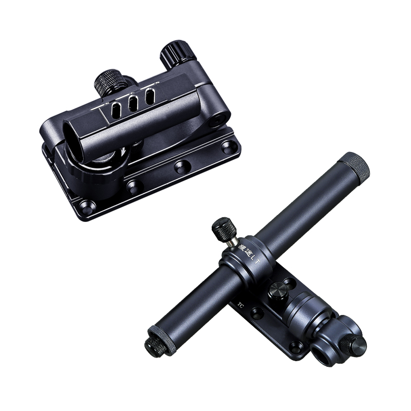 Wolf fishing box accessories 002 three - piece magnesium aluminum alloy shell umbrella anti - wind corner bracket