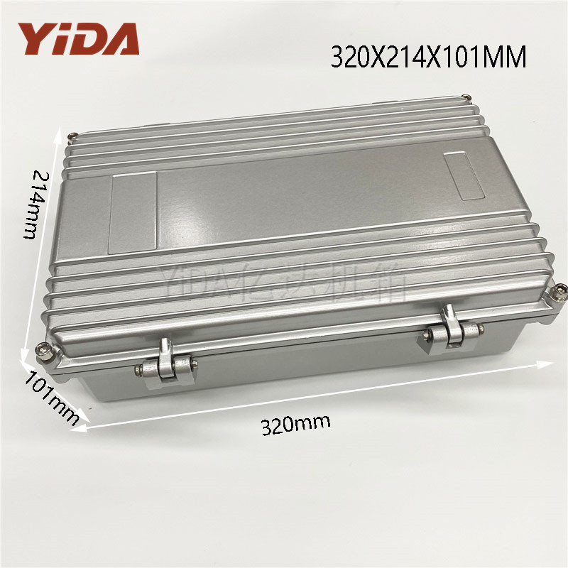 Metal Chassis Die-Cast Aluminum Ap Amplifier Shell Cast Aluminum Waterproof Box Signal Booster Shell IP67 Underwater Waterproof