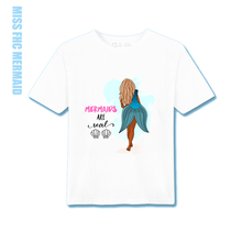 FHC new wicking wicking original mermaid series printed cotton T-shirt sports short sleeves