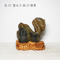 Songhua stone strange stone wool original natural ornamental stone ornamental collection sketch stone splashing ink pictogram Black Swan