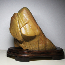 Songhua stone stone stone Maoshi original stone ornaments Stone Maple leaf mahogany stone zodiac dog male lion