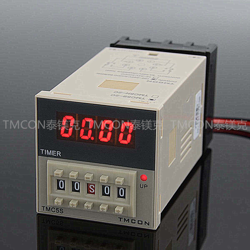 TMCON TMC5S time relay digital display simple function fine workmanship cost-effective
