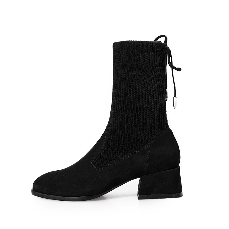 Bottes mi-saison femme en Caoutchouc - Ref 3250998 Image 5