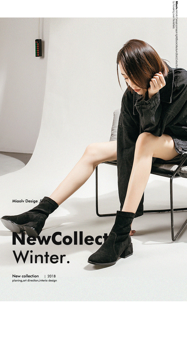 Bottes mi-saison femme en Caoutchouc - Ref 3249997 Image 7