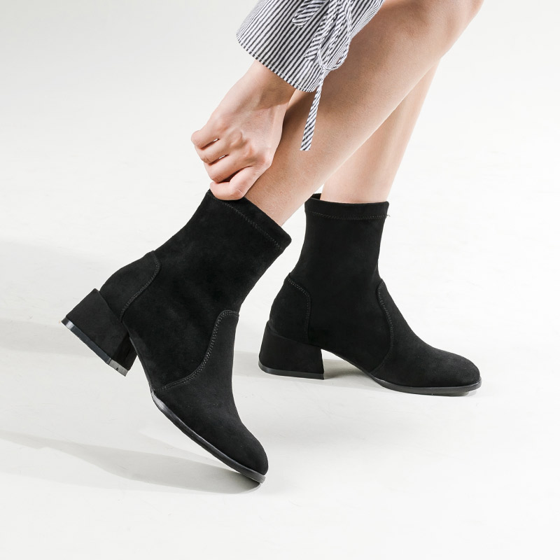 Bottes mi-saison femme en Caoutchouc - Ref 3249997 Image 1