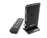 AV в VGA Top Top Box Display TV TV Signal в VGA с динамиком дистанционного управления