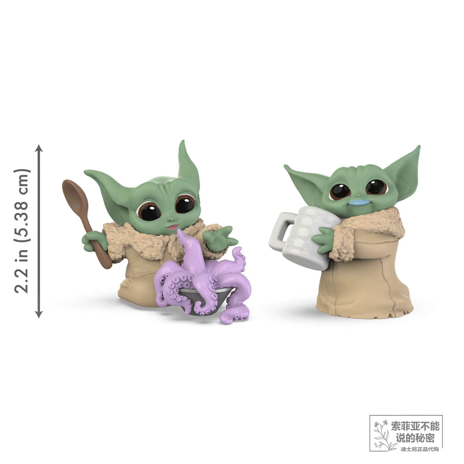 Yoda Baby H [2 Pack Reservation]Star Wars Manda Luo people The force baby Yoda  baby Garage Kit Ornaments Toys U.S.A Disney Purchasing agent