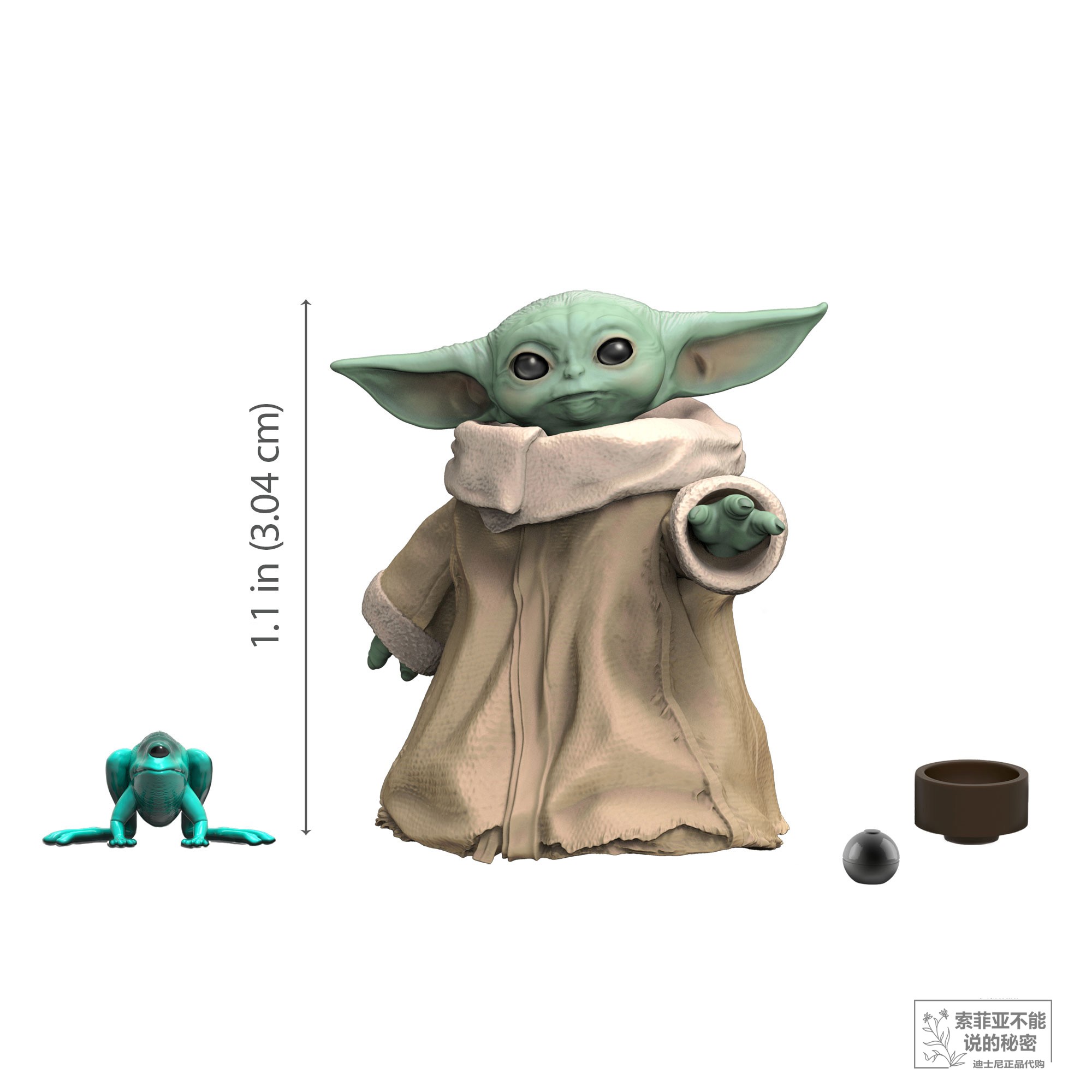 Yoda Baby FrogStar Wars Manda Luo people The force baby Yoda  baby Garage Kit Ornaments Toys U.S.A Disney Purchasing agent