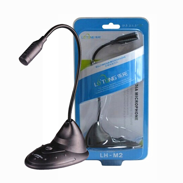 Lotte M2 computer microphone cargo source YY computer K song karaoke microphone voice computer accessories factory-Taobao