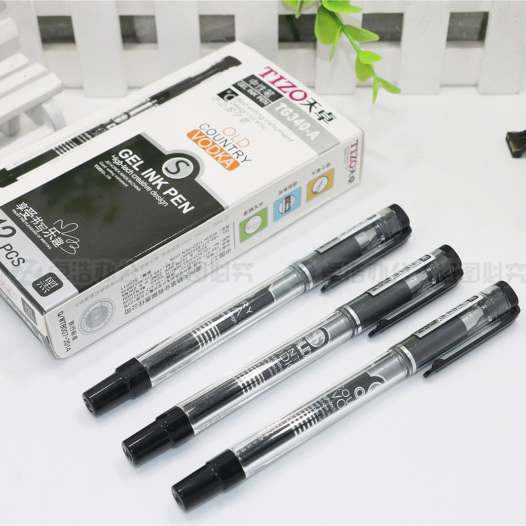 Tianzhuo good pen office gel pen TG340A 0 5 fashion gel pen business pen creative gel pen