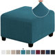 Universal elastic sofa square cover footrest cover anti-cat scratch ສີແຂງ footrest cover footrest ຂີ້ຝຸ່ນ footrest ເຮືອນ