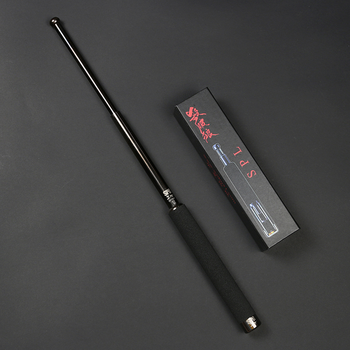 Telescopic stick three-bar SPL swing stick 6th generation legal self-defense weapon portable vehicle tactical equipment service stick
