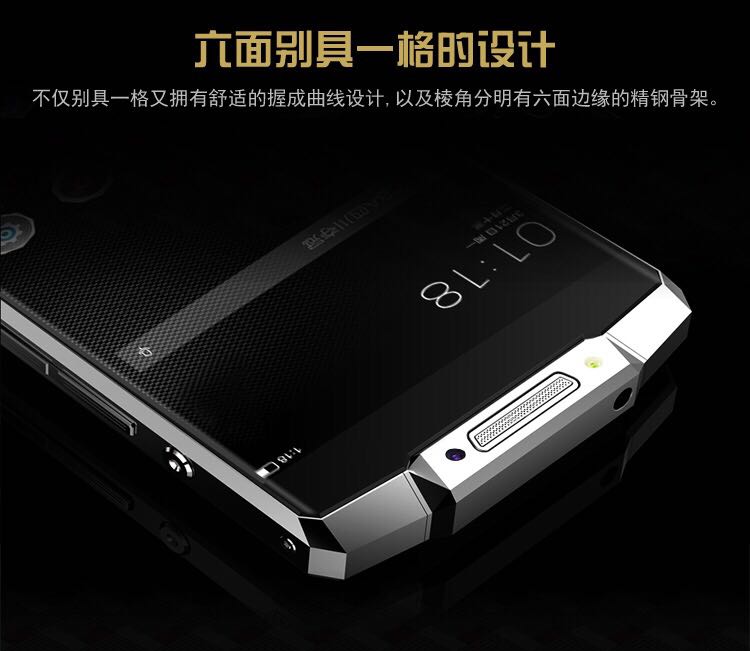 đáng tin cậy quân sự ba chống smartphone Land Rover toàn bộ mạng viễn thông di động 4G mới già dài chờ 5,5 - Điện thoại di động smartphone giá rẻ